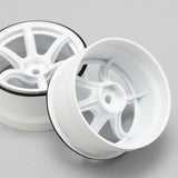 Yokomo RP High-Traction Drift Wheel - White