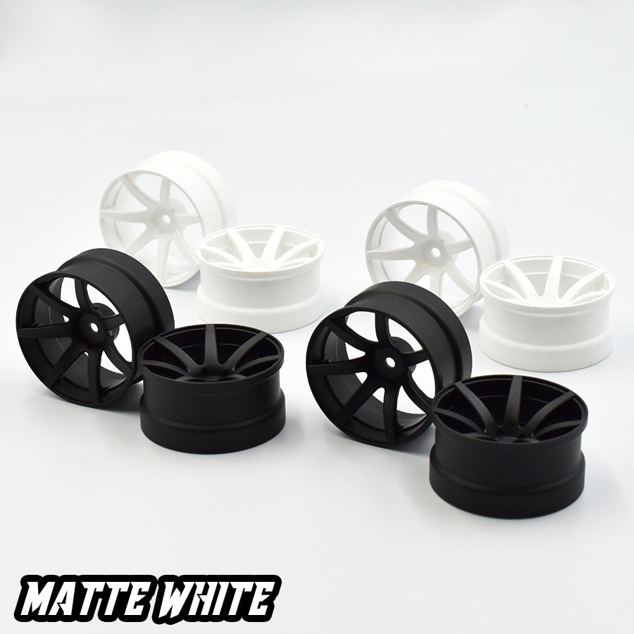 Rêve D JD7 Competition Drift Wheel - Matte White