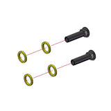 3Racing Front Wheel Axle Shaft +2mm