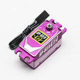 Yokomo (#SP-03DV2P) SP-03 Drift Spec. V2 Low Profile Programmable Brushless Servo - Purple