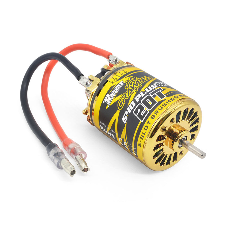 Surpass Hobby 540PLUS V2 5 Slot Brushed Crawler Motor 20T MRC Plaza
