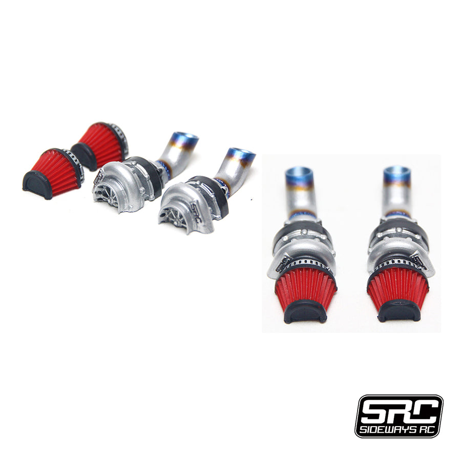 SRC Sideways RC Dual Turbo Kit