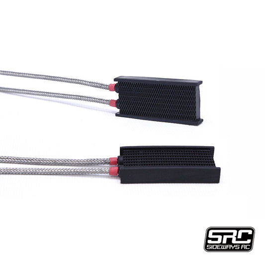 SRC Sideways RC Steel Pipe Cooler 3 - Black