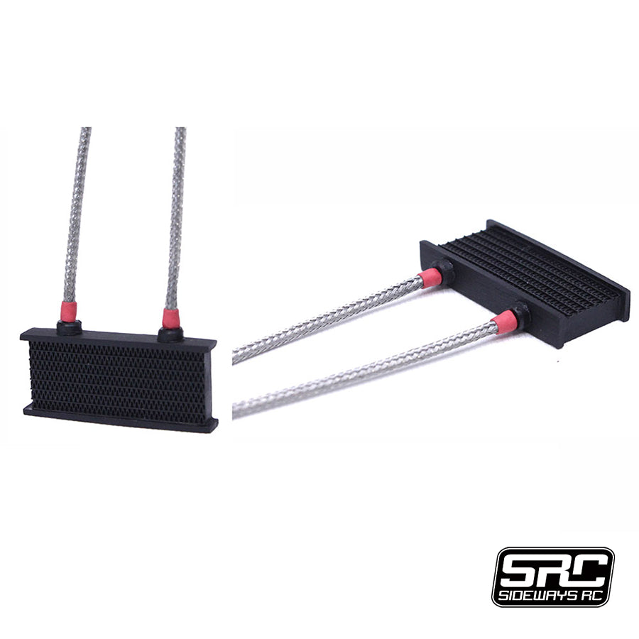 SRC Sideways RC Steel Pipe Cooler 4 - Black