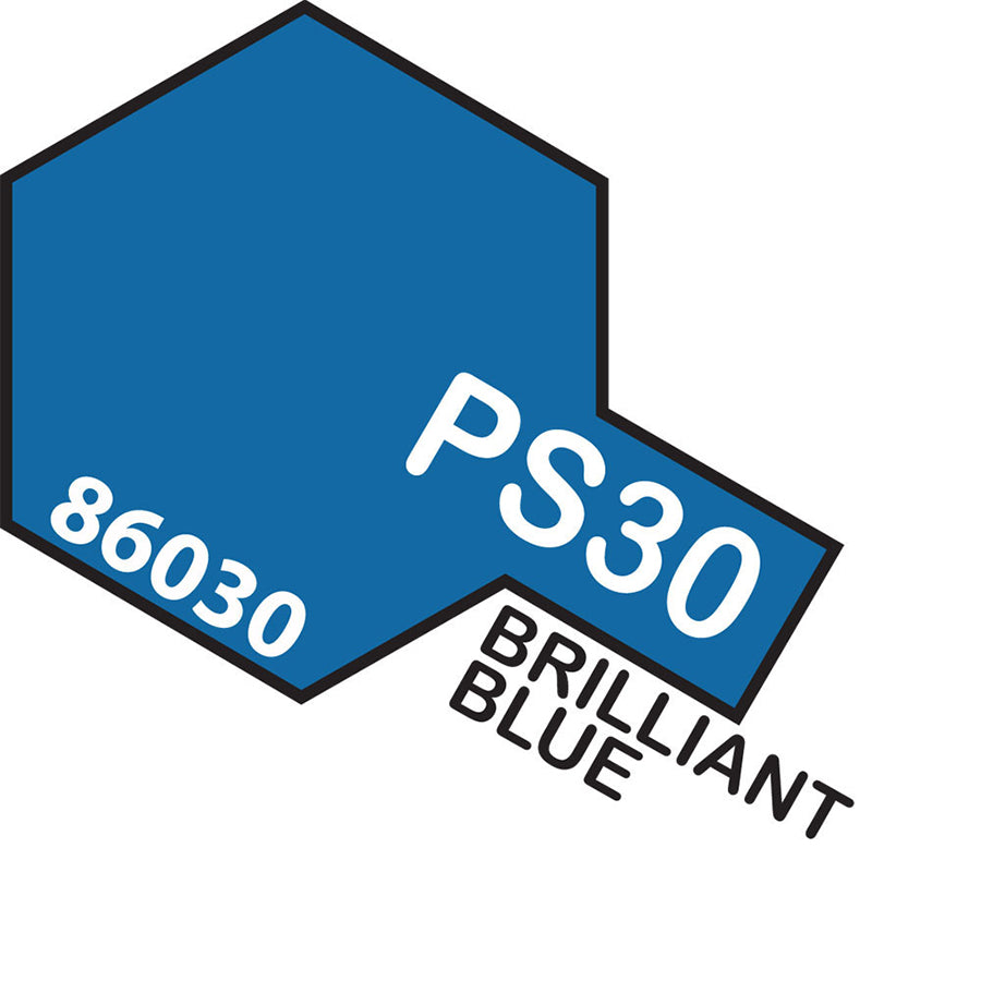 Tamiya PS-30 Brilliant Blue Spray Paint