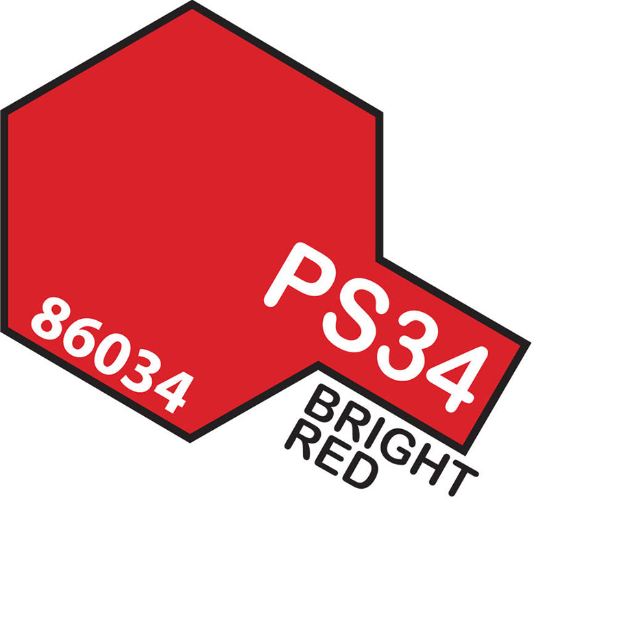 Tamiya PS-34 Bright Red Spray Paint