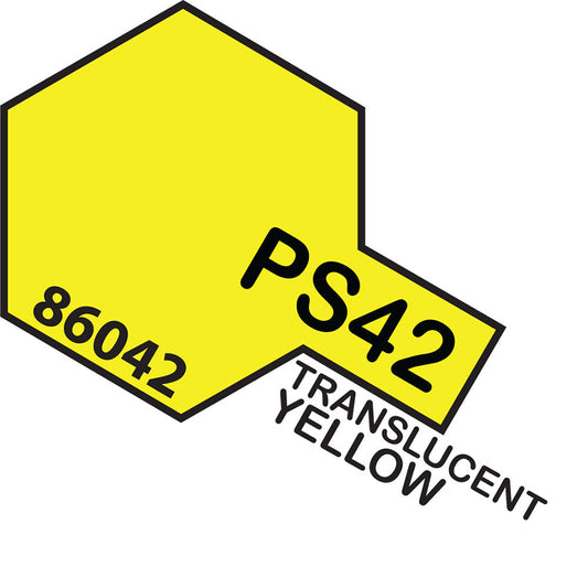 Tamiya PS-42 Translucent Yellow Spray Paint