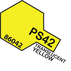 Tamiya PS-42 Translucent Yellow Spray Paint