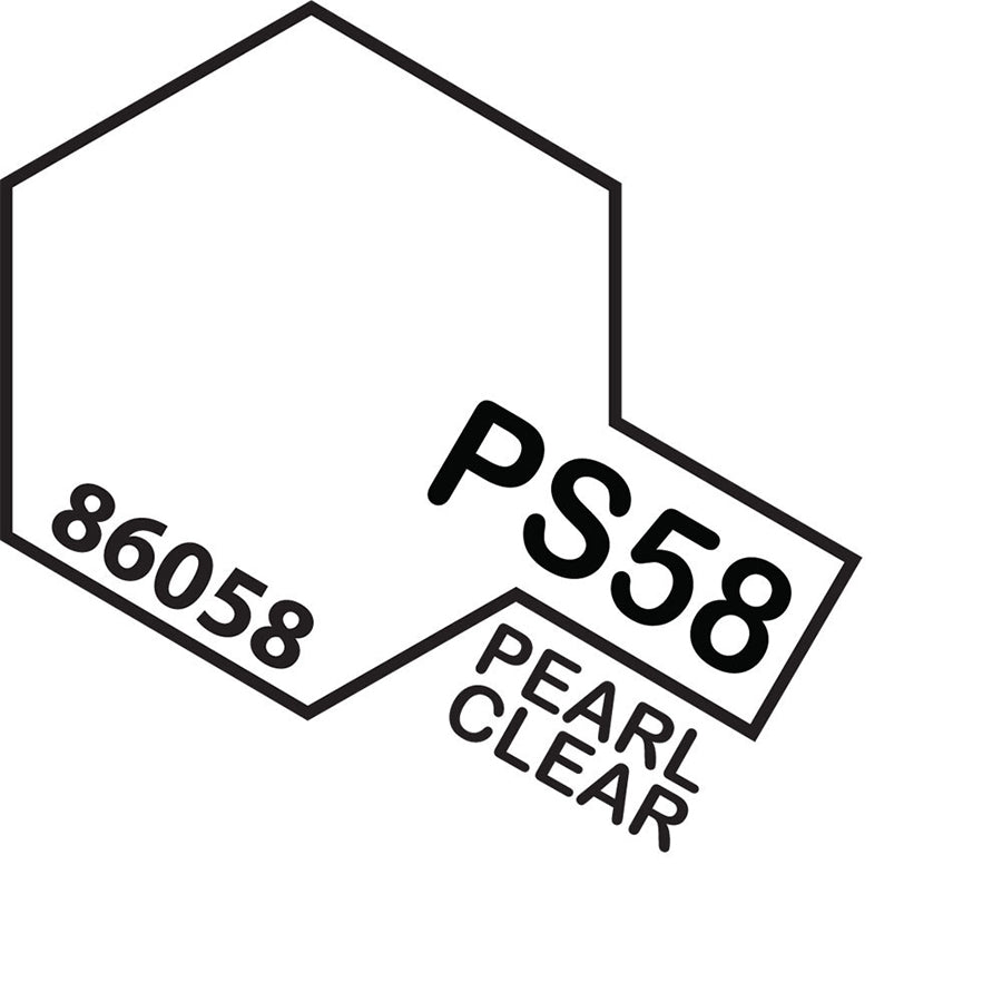 Tamiya PS-58 Pearl Clear Spray Paint