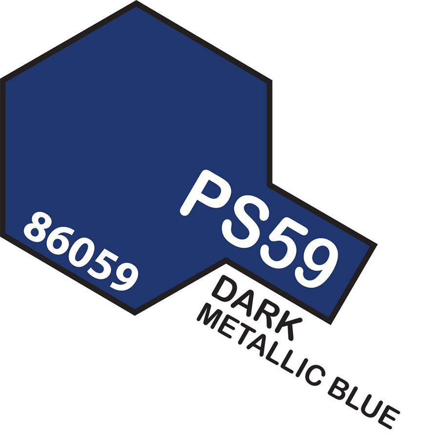 Tamiya PS-59 Dark Metallic Blue Spray Paint