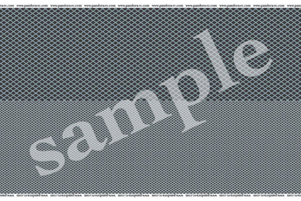 PANDORA RC (#VGP-610) 3D Cross Mesh Decal - Plating