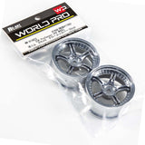 World Pro SSR Professor SPX Drift Wheel - Chrome Silver
