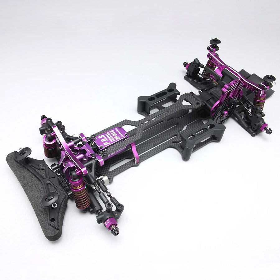 Yokomo Matte Graphite High Traction Main Chassis Yokomo Matte Graphite High Traction Main Chassis