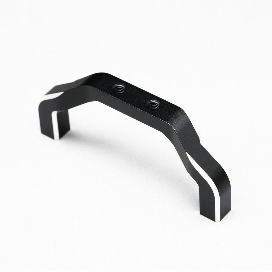 Yokomo (#Y2-202SM) Curved Slide Rack Servo Mount - Black