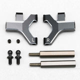 Yokomo (#Y2-AS06B) Alum. Front Lower A Arm Set - Black
