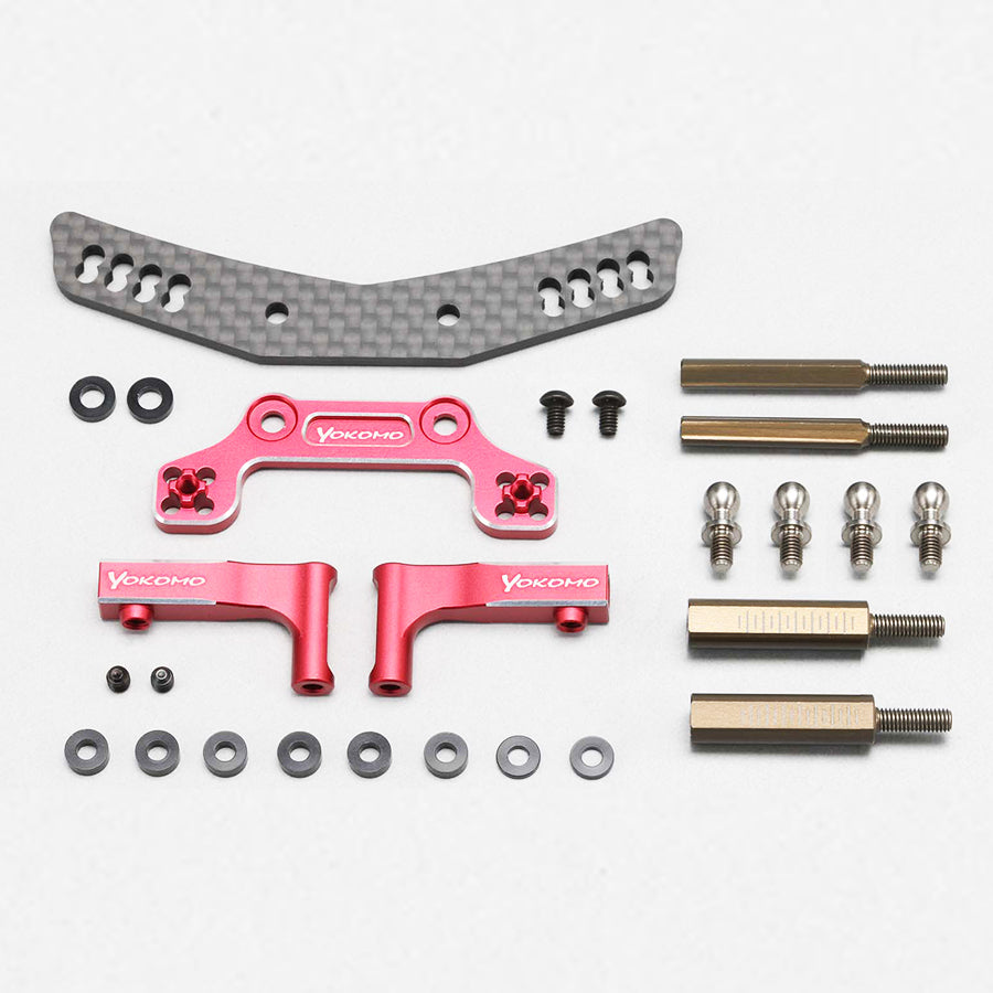 Yokomo YD-2 Z Front Upgrade Set - Red