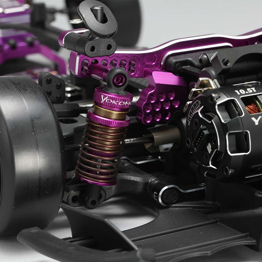 Yokomo Alum. SLF Shock Spring Cup (Standard) - Purple Yokomo Alum. SLF Shock Spring Cup (Standard) - Purple