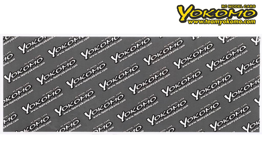 Yokomo (#ZC-002P) Chassis Protective Sheet w/ Yokomo Logo